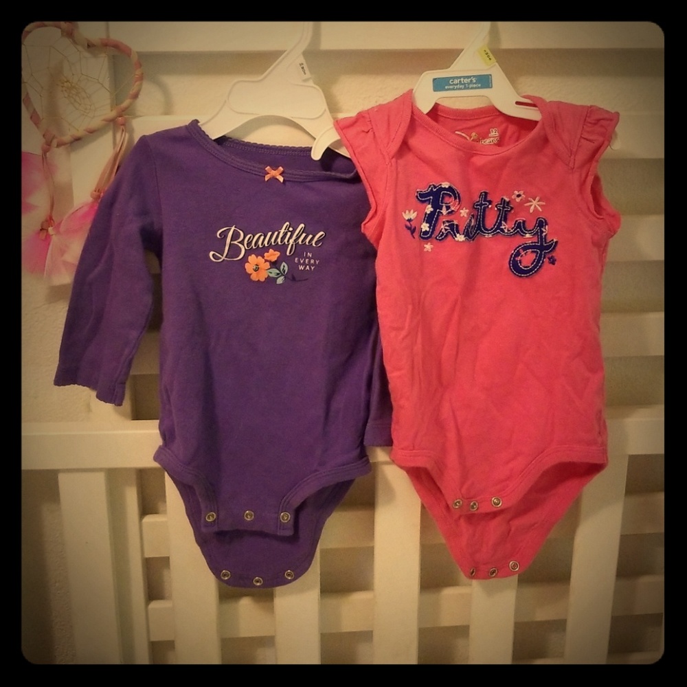 Super cute bodysuit bundle of 2